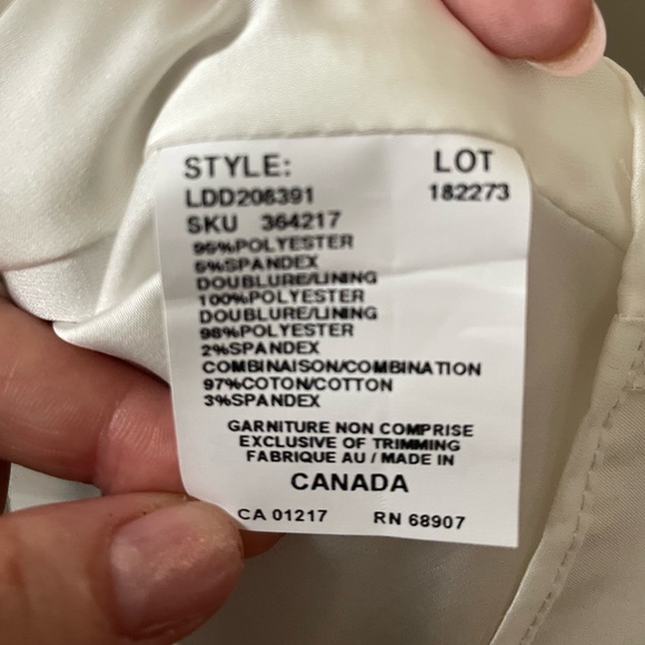 Le Chateau Dress - ladies size xxs - Picture 7 of 7